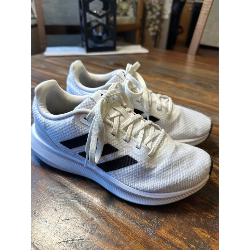 Adidas Runfalcon 3.0 Womens Running Shoes White & Black HP6653 Woman's  Size 7.5